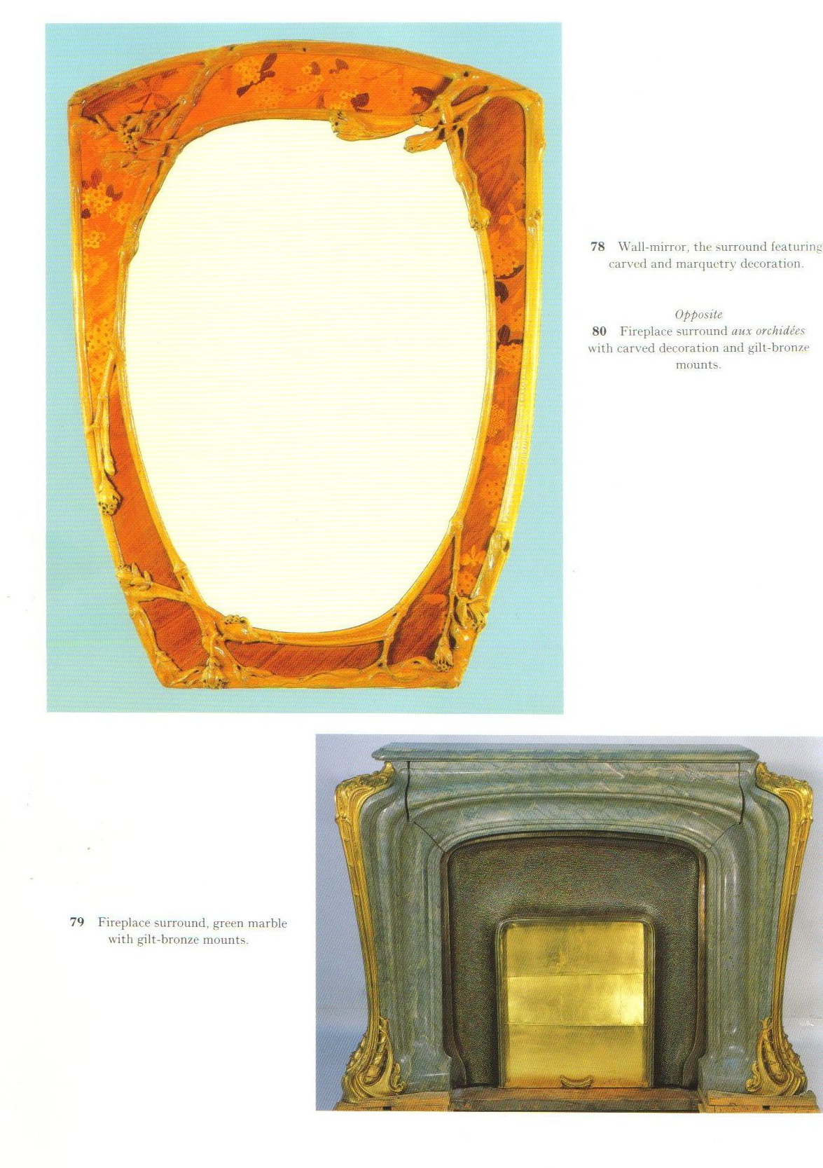 Majorelle Fireplace